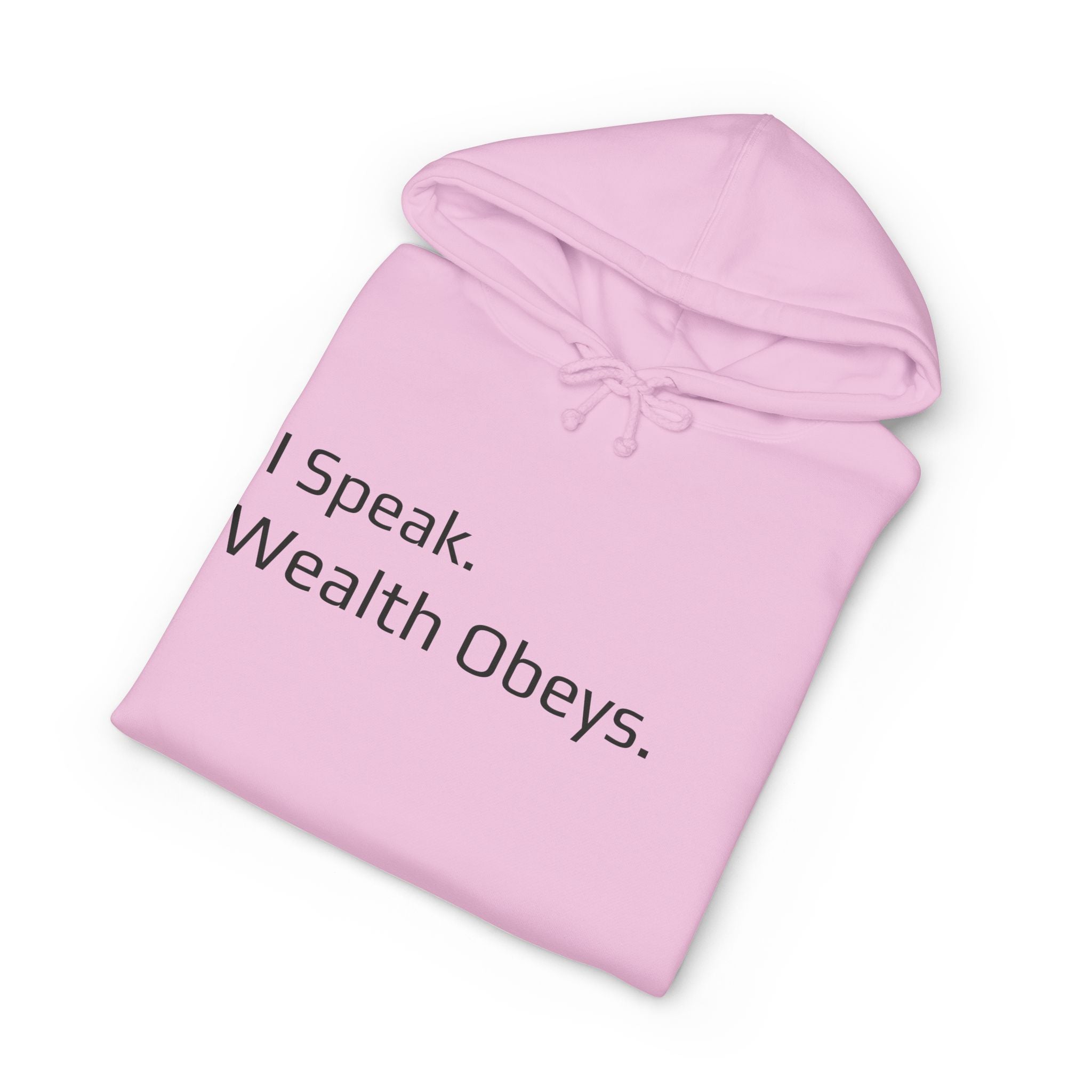 I Speak. Wealth Obeys.™ Hoodie