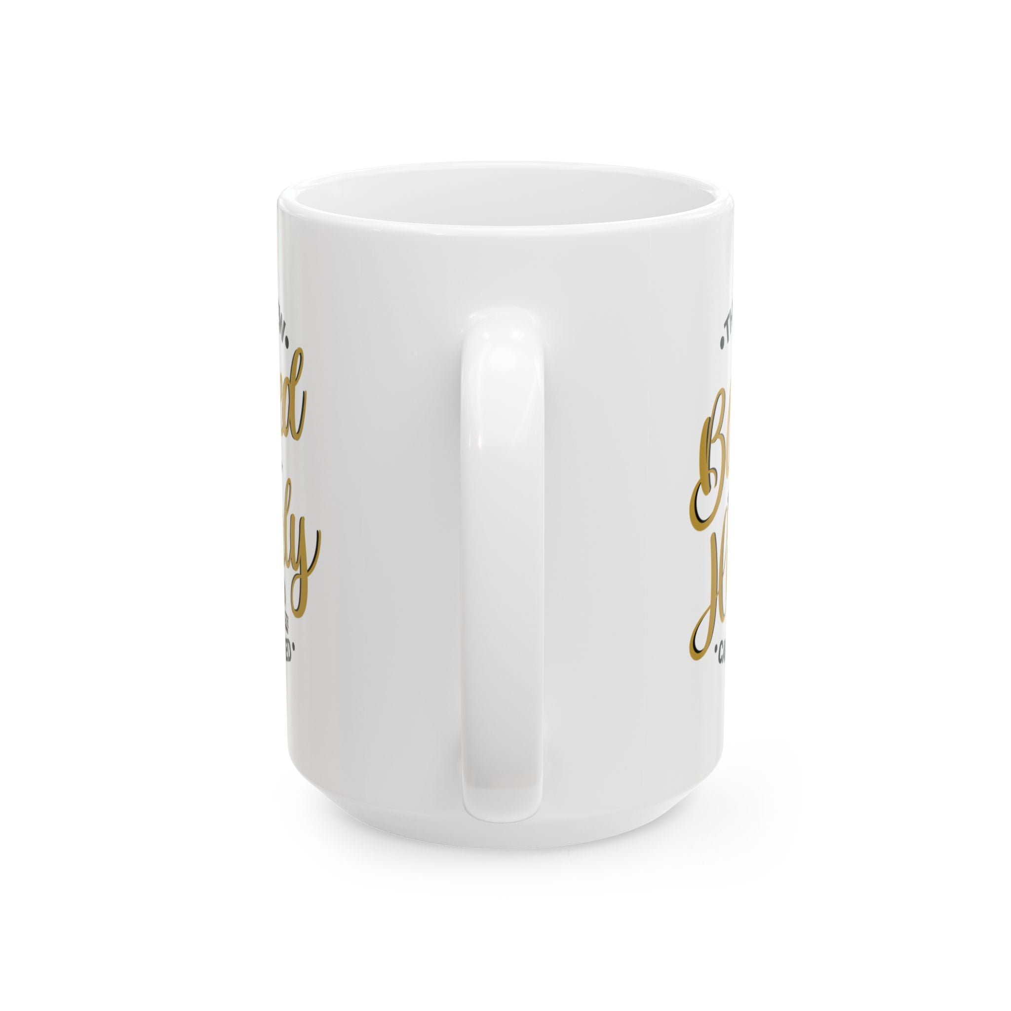 This Brew is Blessed & Highly Caffeinated - Coffee Lover’s Mug (11oz, 15oz)