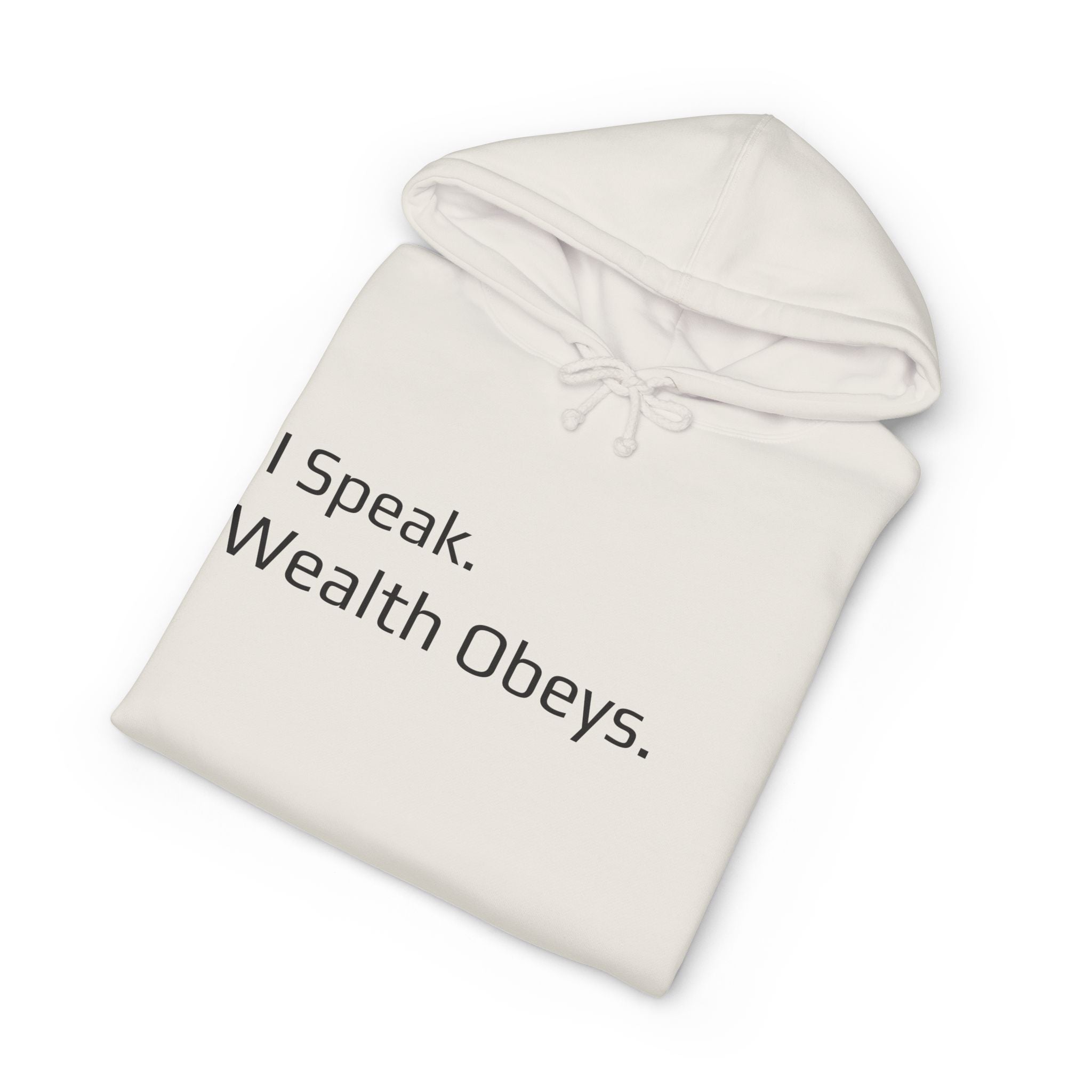 I Speak. Wealth Obeys.™ Hoodie